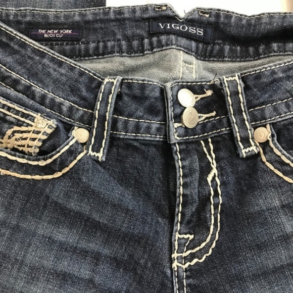 (Sold) Vigoss The New York Bootcut Jeans, Size 5/6 - Picture 4 of 8